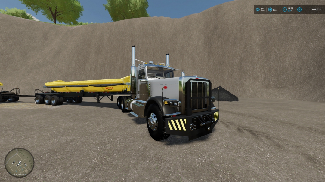 Demco Side Dump Road Train Edition