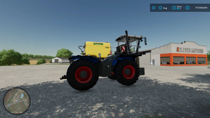 Image: CLAAS Xerion 3000 Saddle Trac Beta 7