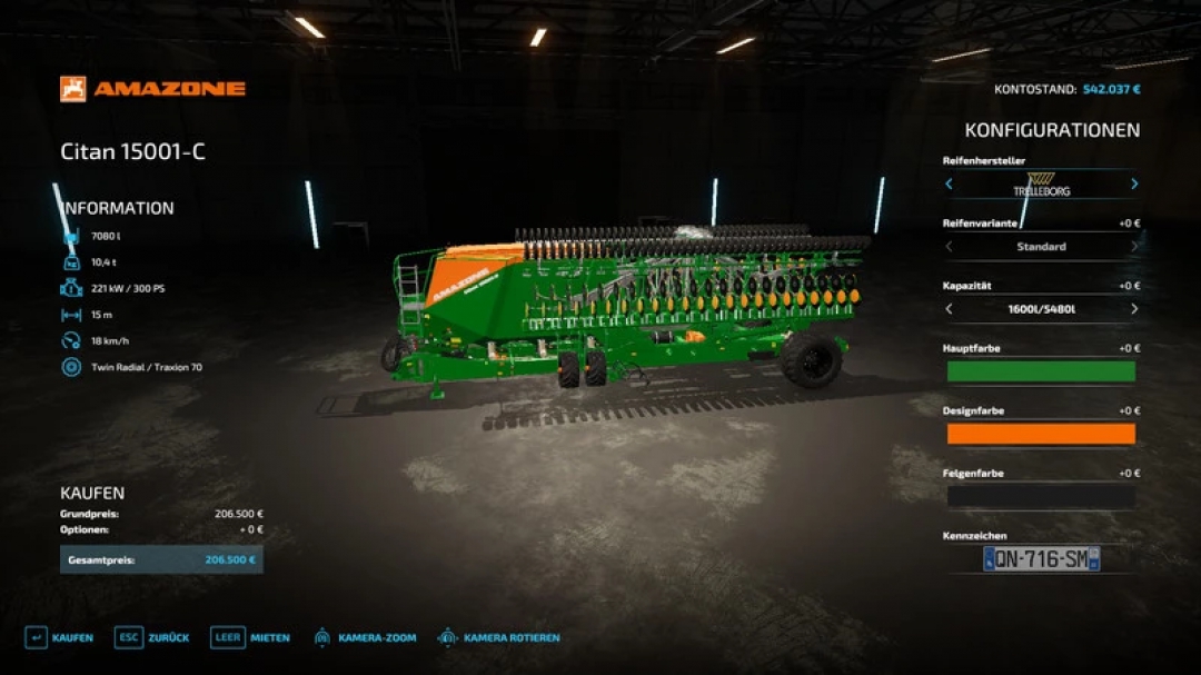 Amazone Citan 15001 Multifruit v1.0.0.0