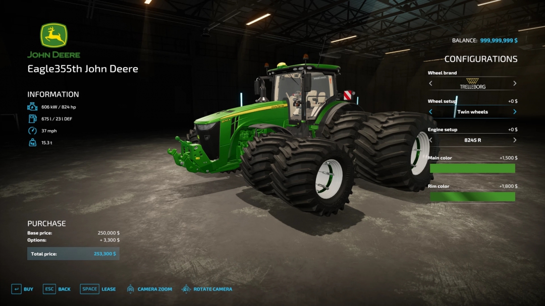 Massey Ferguson 8700 Tractor v1.0.0.0