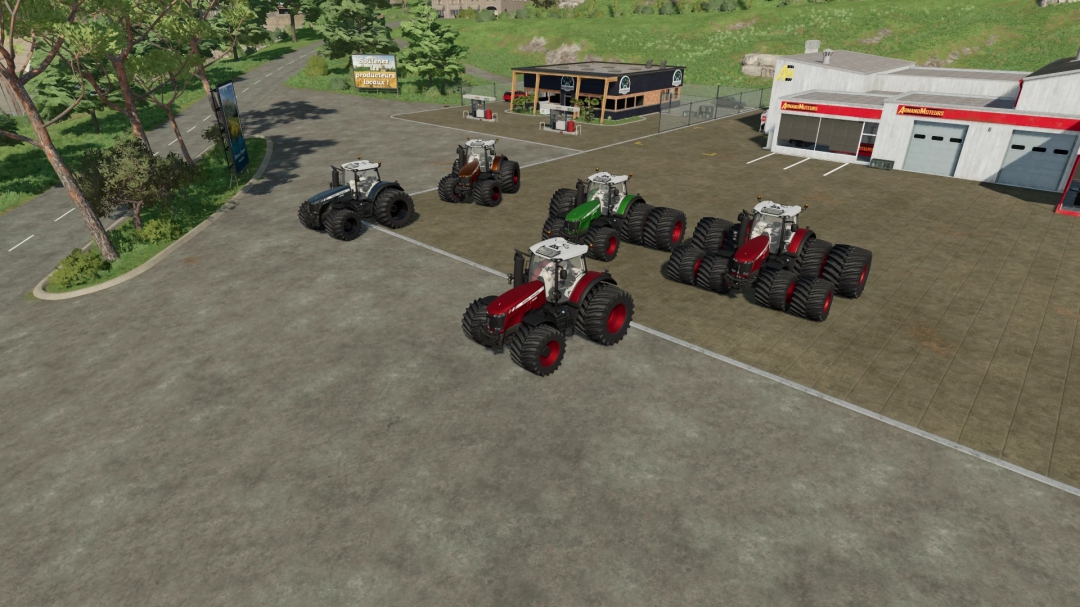 Massey Ferguson 8700 Tractor v1.0.0.0