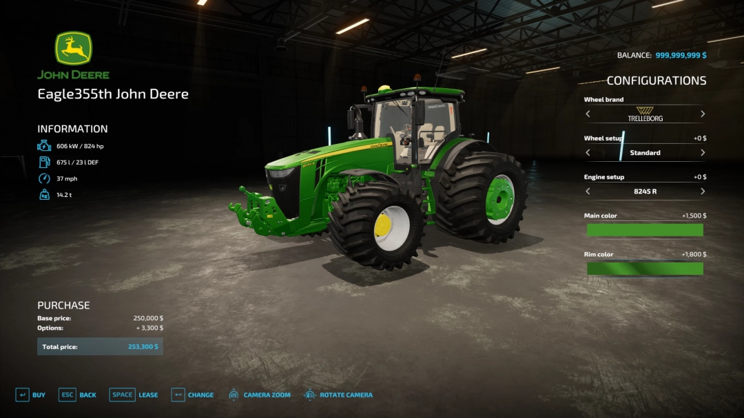 Massey Ferguson 8700 Tractor v1.0.0.0