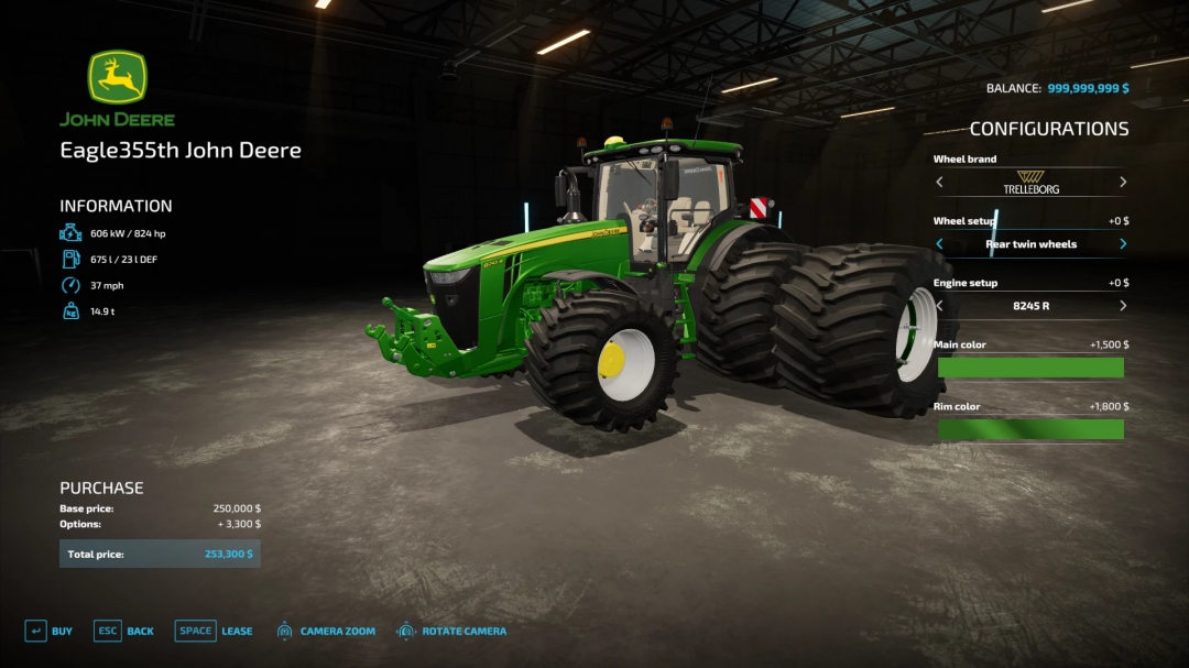 Massey Ferguson 8700 Tractor v1.0.0.0