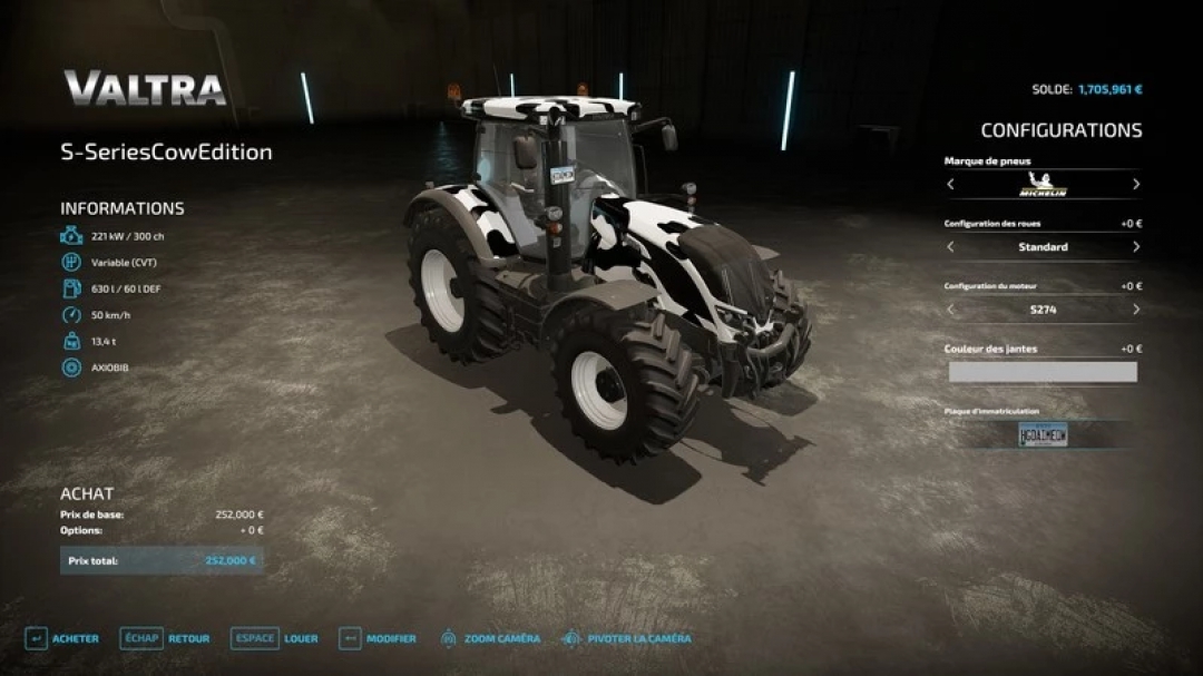 Valtra S Series Cow Edition v1.0.0.0