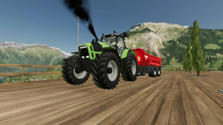 Image: Deutz Agroton X720 gear shift, air horn v1.0.0.0 0