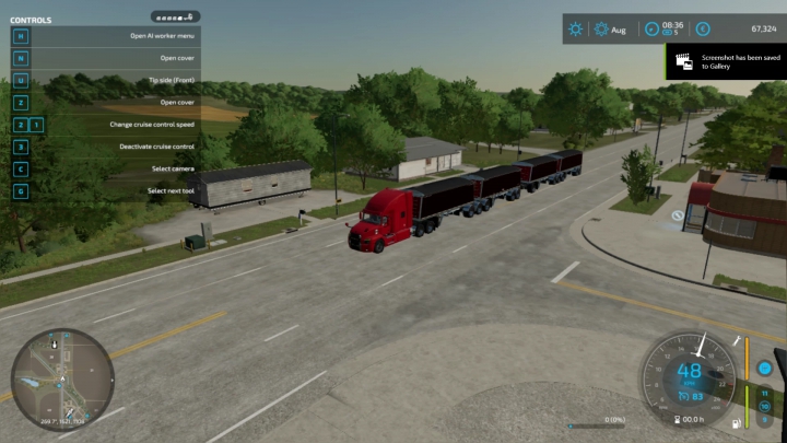 fs22-mods,  FS22 Distinction Super B Road Train v1.3