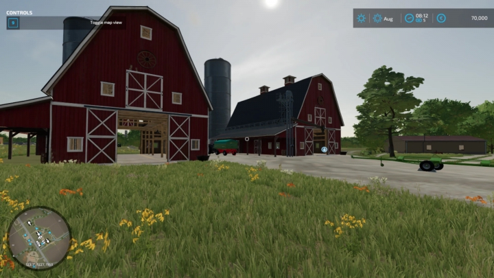 fs22-mods,  Traditional Farm Barn Hay Silo v1.0