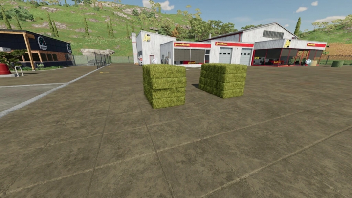 Image: Buyable Small Square Bales v1.0.0.0