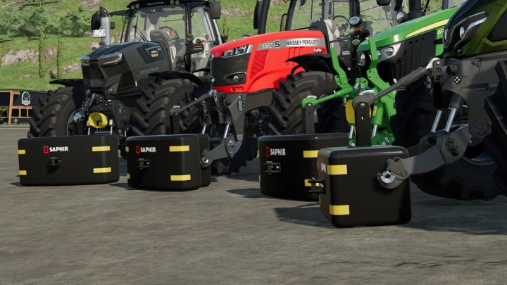 fs22-mods, Saphir Top Weight Pack v1.0.0.0