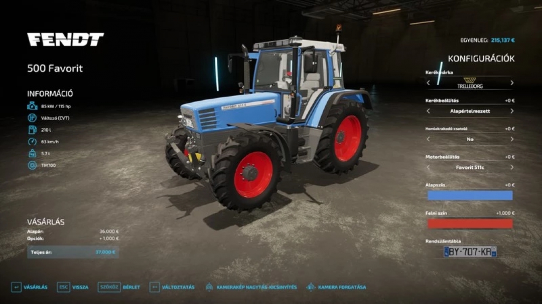 Fendt Favorit 500 MC v1.0.0.1