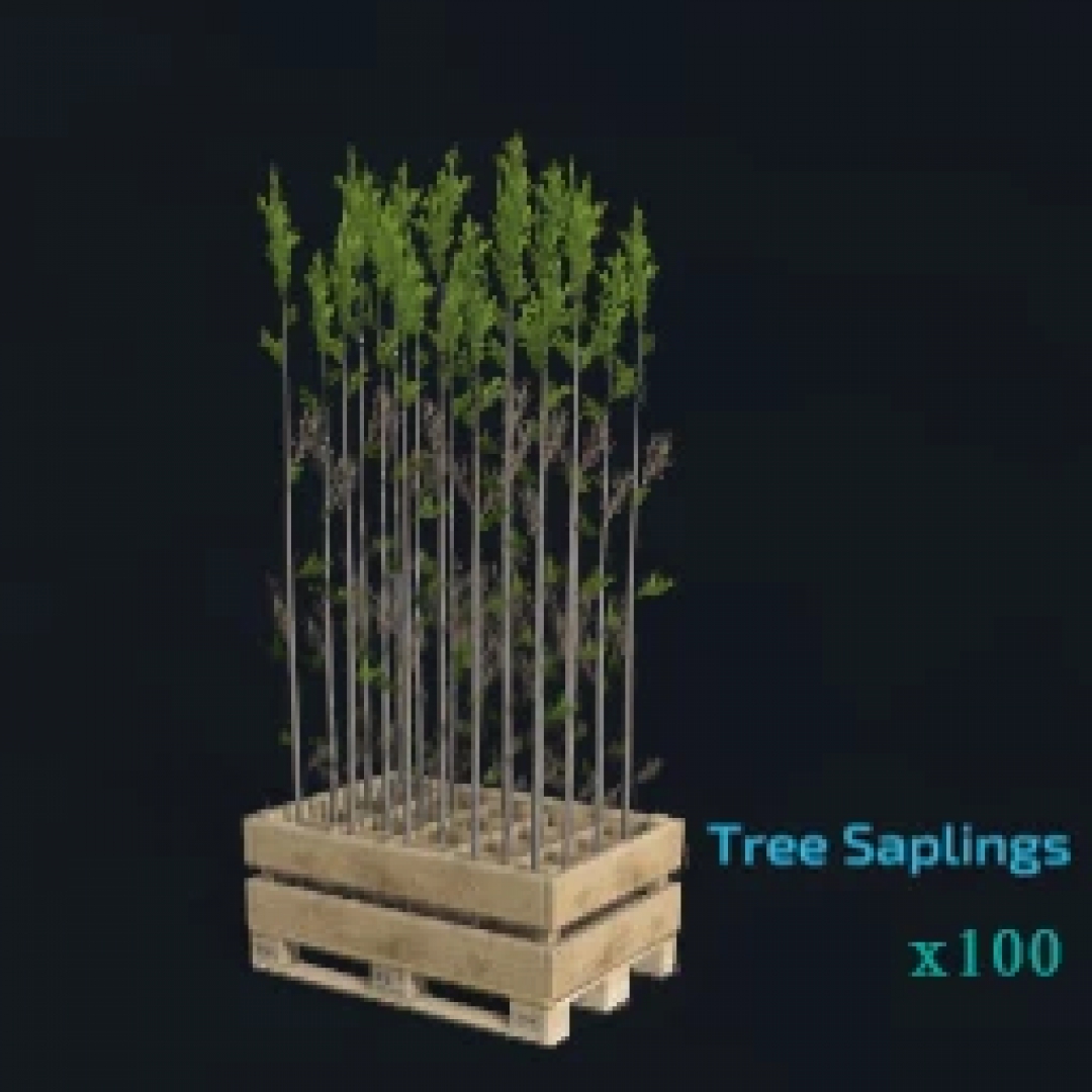 Tree Sapling Pallet (100 pieces) v1.0