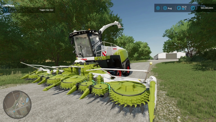 Image: Claas Jaguar TT with 50-100k Capacity and increased Workspeed v1.1.0.0 6