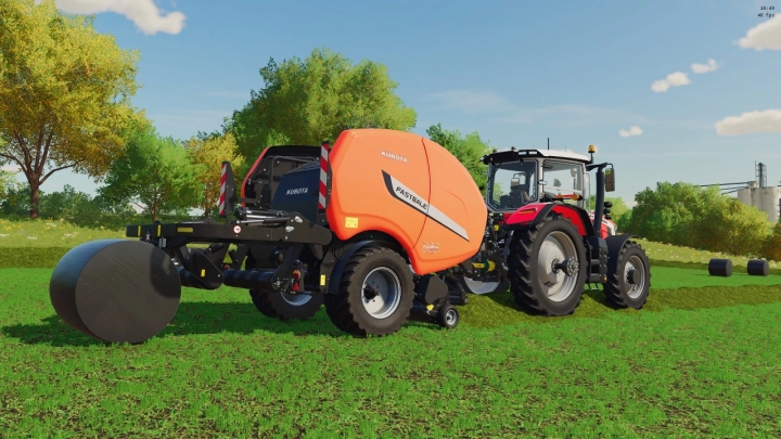 fs22-mods,  Kubota / Kverneland FastBale V1.0.0.0