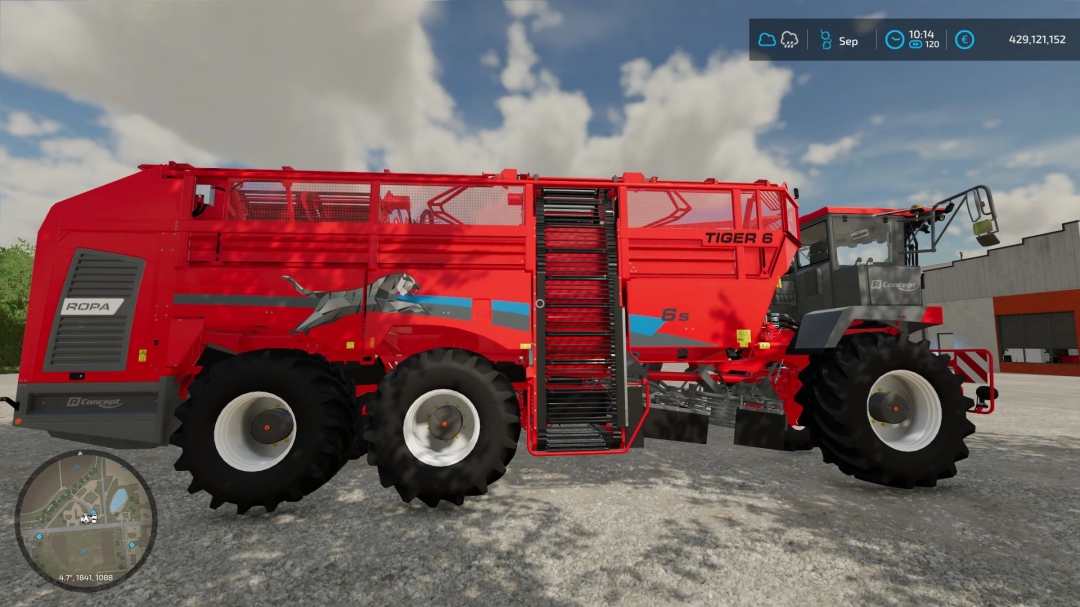 Ropa Tiger for beets, potatoes and sugar cane v1.1.0.0