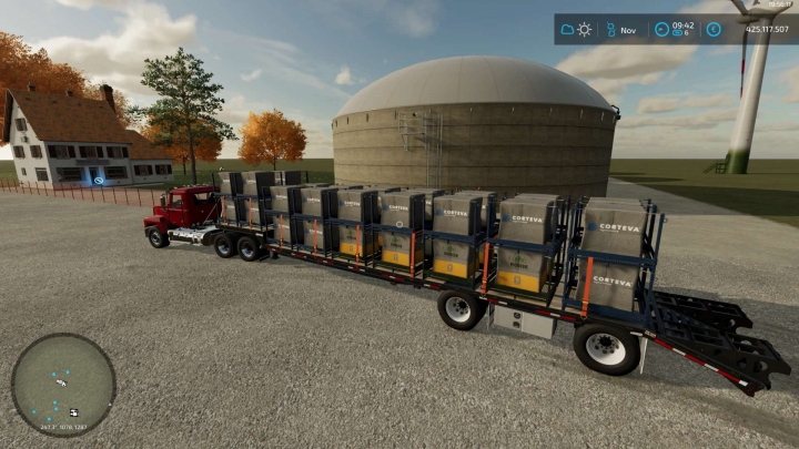 Image: DEMCO STEEL DROP DECK AUTOLOAD V1.5 FS22