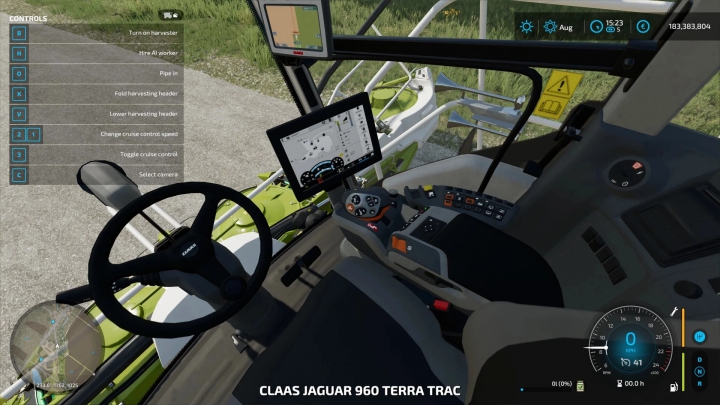 Image: Claas Jaguar TT with 50-100k Capacity and increased Workspeed v1.3 1