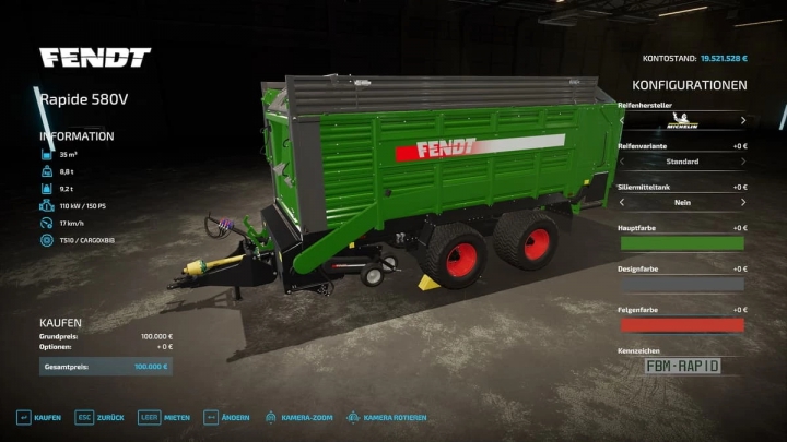 Image: [FBM22] Fendt Rapide 580 v1.0.0.1 4