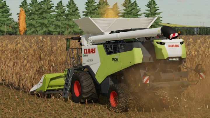 fs22-mods,  Claas Trion 720-750 wheeled v1.0.0.0