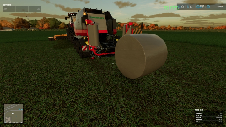 fs22-mods,  Poettinger Fast Baler and Wrapper