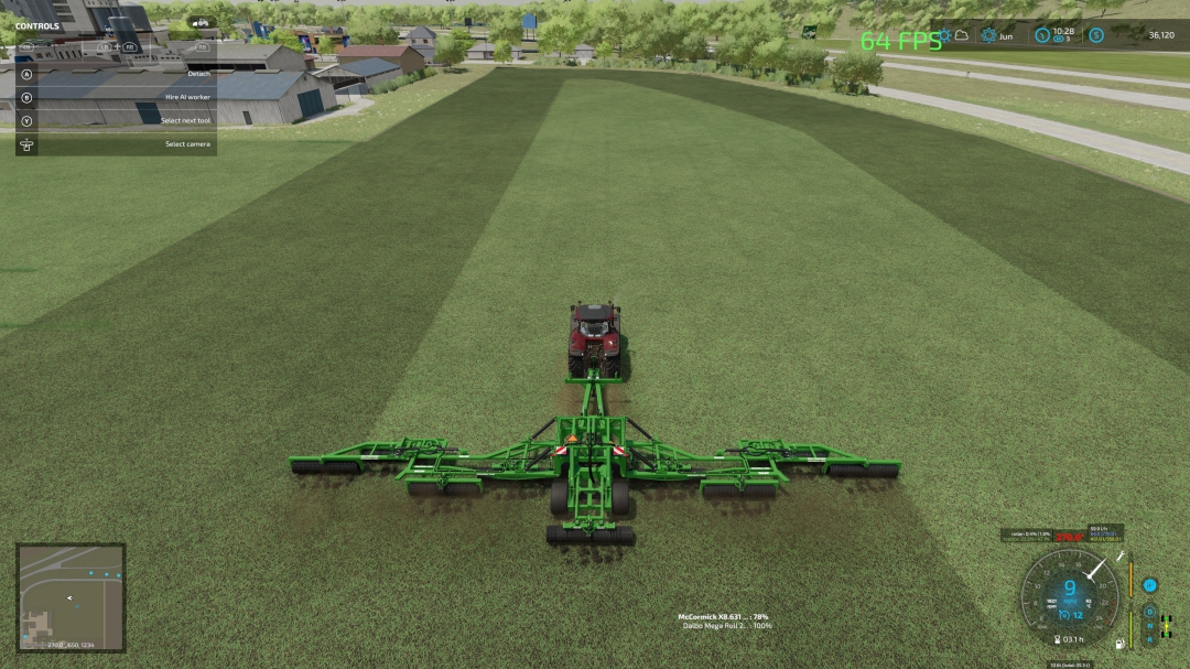 Roller Pack (Field, Grass, and Mulcher)