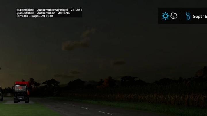 fs22-mods,  Production Info Hud v0.1.1.0