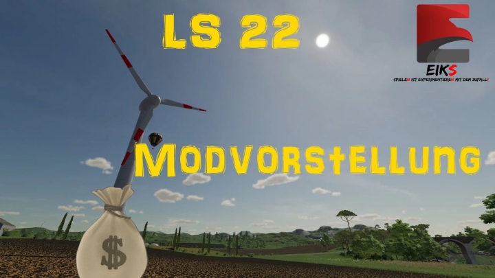 fs22-mods,  Wind turbine by Eiks v1.0.0.0