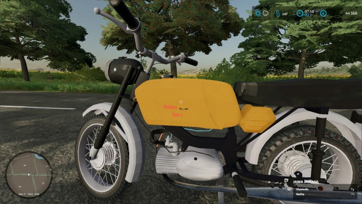 fs22-mods,  Jawa Golden Sport (motocycle) v1.0.0.0