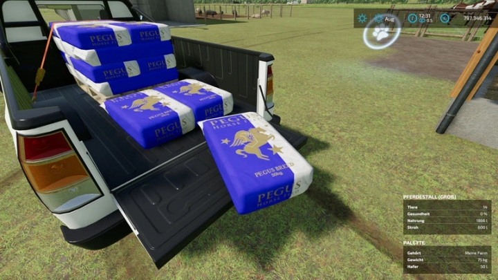 fs22-mods,  Pegus horsefeed Set v1.0.0.0