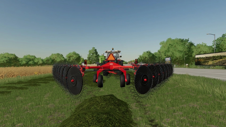 Image: Artex TR3606-8 + Kuhn SR314 Wheel Rake v1.0.0.0 1