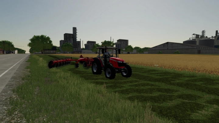 Image: Artex TR3606-8 + Kuhn SR314 Wheel Rake v1.0.0.0 2