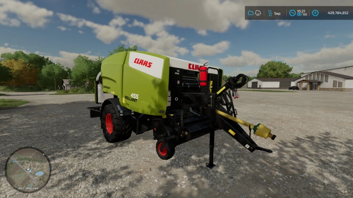 fs22-mods,  Claas ROLLANT 455 RC UNIWRAP AoiEdition v1.0.0.1