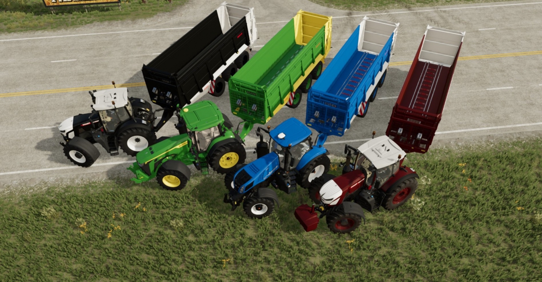 FS22 Diablo Tridem 100 Trailer and ManureSprayer