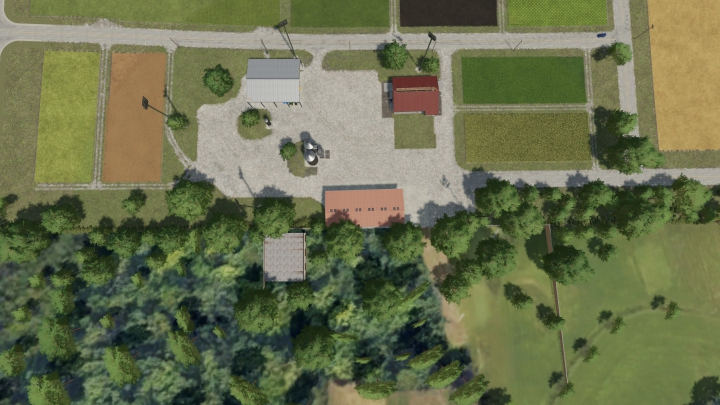 fs22-mods,  Elm creek new farm with 4 fields