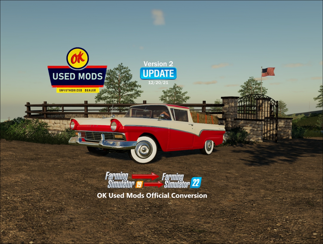 1957 Ford Ranchero V2 Update - Official OK Used Mods Conversion 