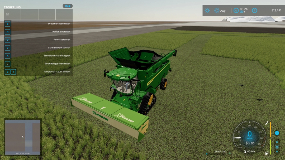 Krone xDisc grass mower 30m v1.0.0.0