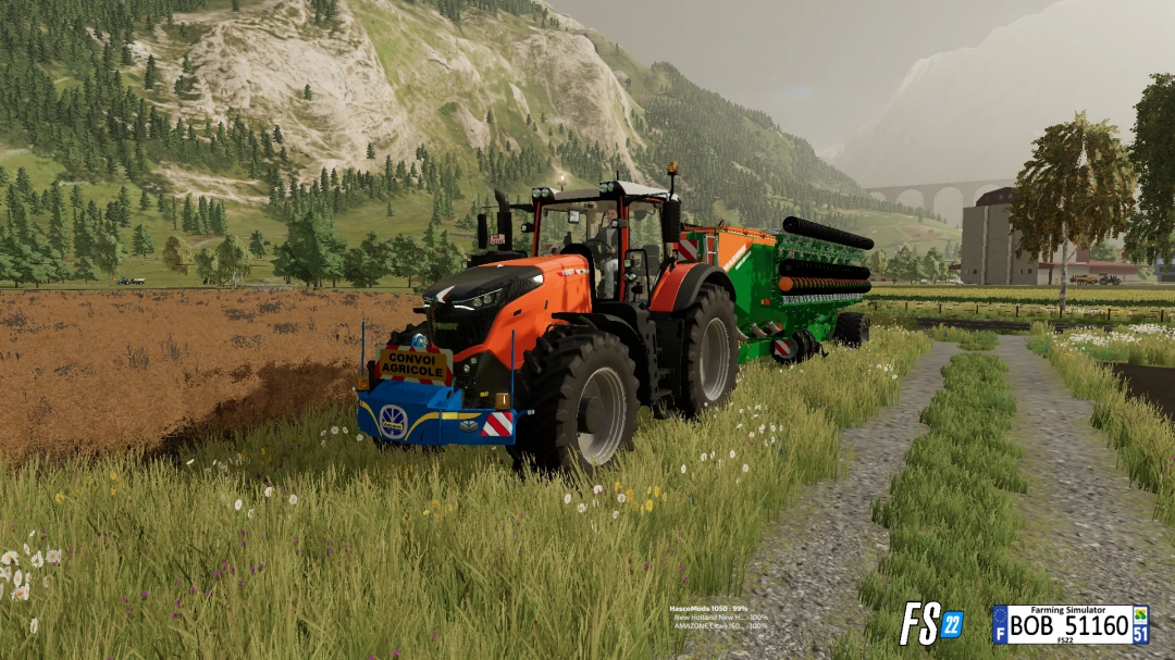 FS22 Safety weight NH By BOB51160 v1.0