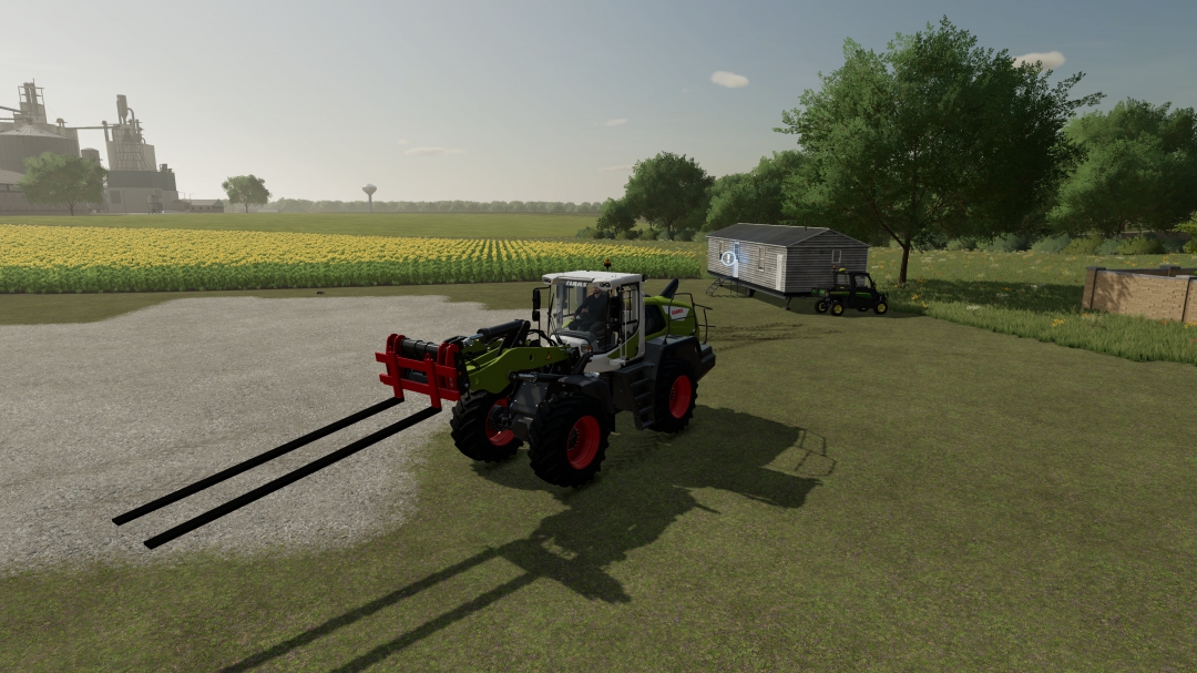 fs22 wheel loader longer fork