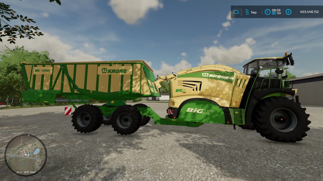 Krone BigX 1180 Gargo v1.0.0.0