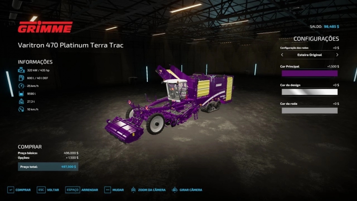 fs22-mods,  Grimme Varitron 470 v2.1.0.0