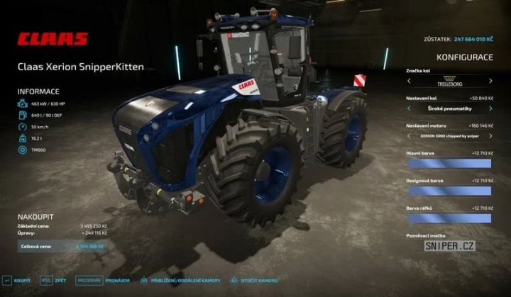 Image: Claas Xerion SnipperKitten v1.2.0.0 1