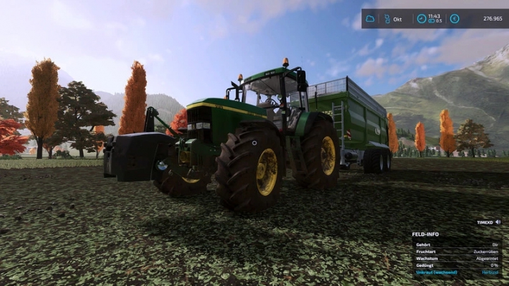 fs22-mods,  John deere 7810 By TimeHd v1.1.0.0