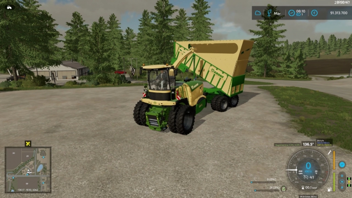 Image: Krone BigX 1180 Gargo v1.0.1.0