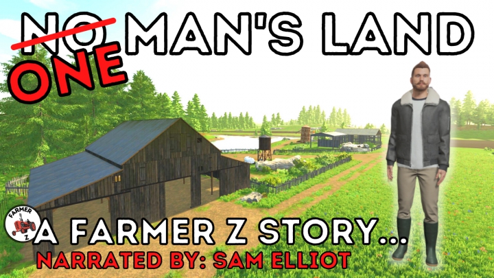 fs22-mods,  No Man's Land FULL MAP FARM BUILD SAVEGAME