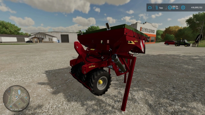 fs22-mods,  John Deere version of the TF 1512 seeder v1.0.0.0