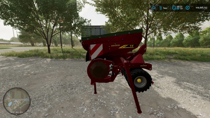 Image: John Deere version of the TF 1512 seeder v1.0.0.0 5