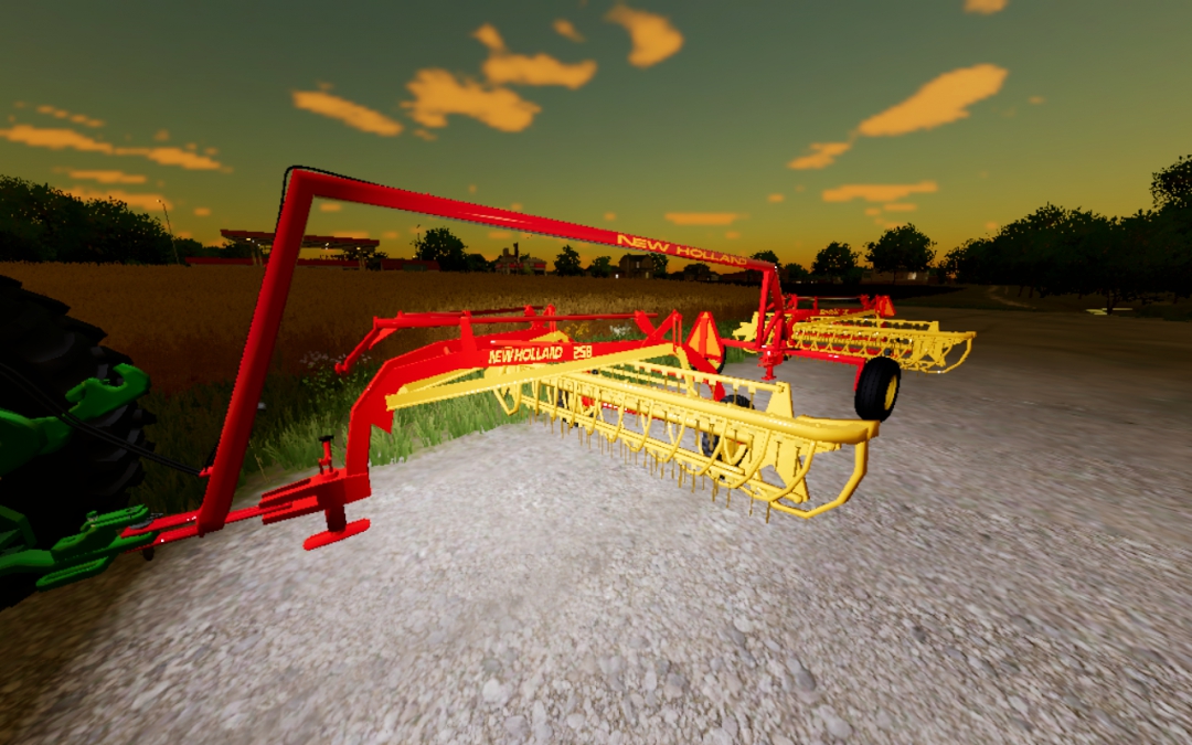 New Holland Side-Delivery Hay Rake