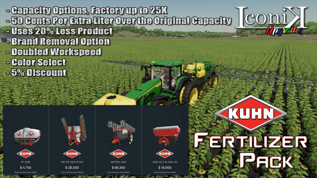 Iconik Kuhn Fertilizer Pack