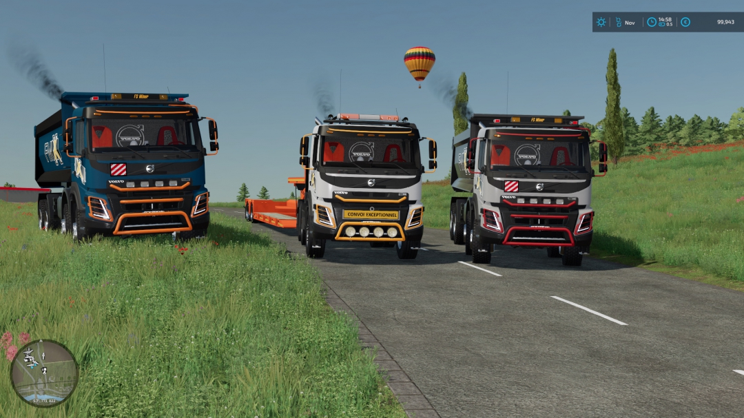 Volvo FMX 8X4 Hardox Tipper FS Miner's Edit