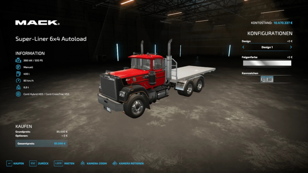 MACK Super-Liner 6x4 Autoload v1.0.6.0