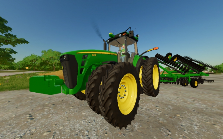 John Deere 220 Disk